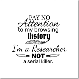 I'm a Researcher Posters and Art